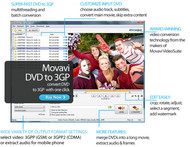 Movavi DVD to 3GP screenshot